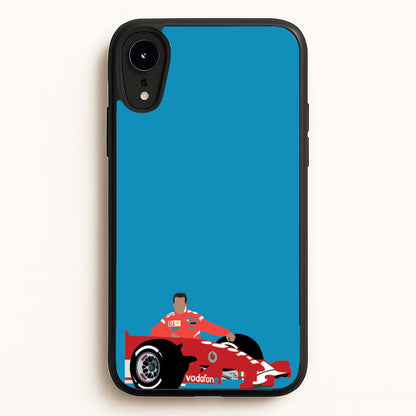 Schumaker - F1  - F1 Phone Case for iPhone XR