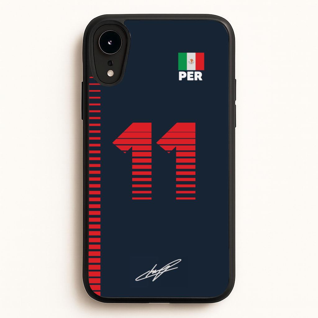 Perez - F1  - F1 Phone Case for iPhone XR