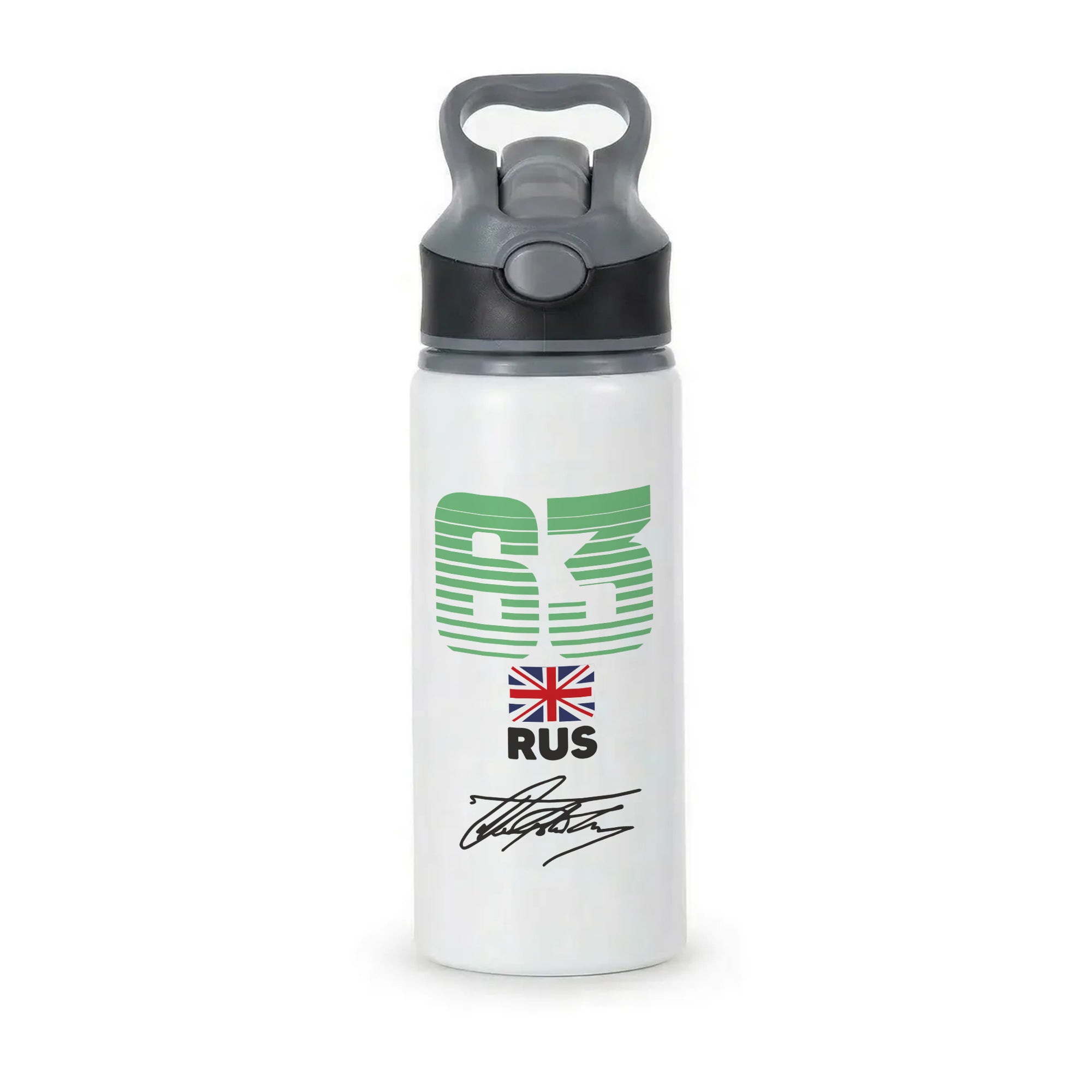 George Russel - F1 Active Water Bottle - Black