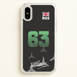 George Russel - F1  - F1 Phone Case for iPhone X / XS