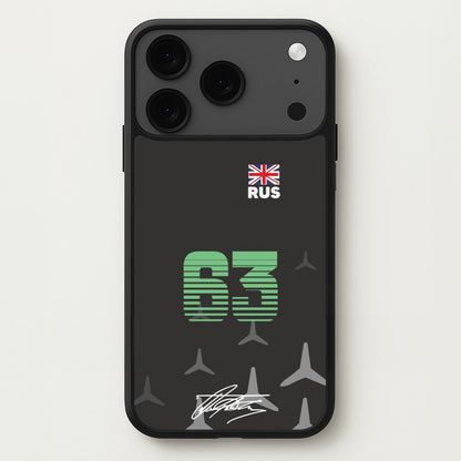 George Russel - F1 Phone Case for iPhone 17 Pro