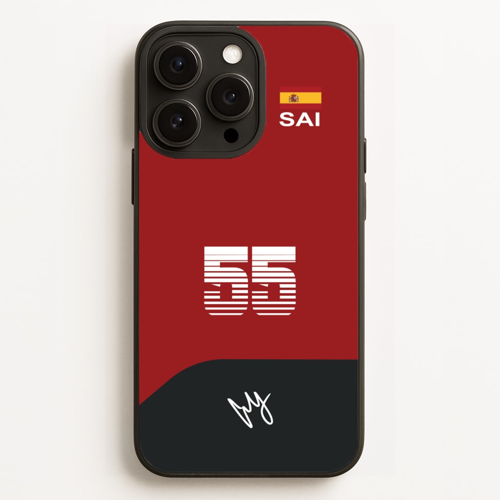 Sainz - F1 Phone Case