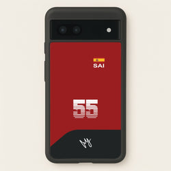 Sainz - F1  - F1 Phone Case for Google Pixel 6a