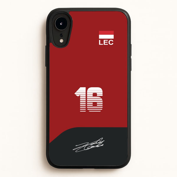 Leclerc - F1  - F1 Phone Case for iPhone XR