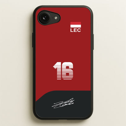 Leclerc - F1  - F1 Phone Case for iPhone 16e