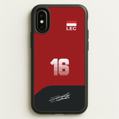 Leclerc - F1  - F1 Phone Case for iPhone X / XS