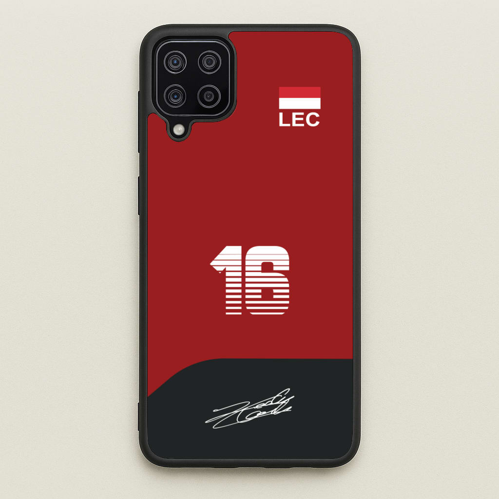 Leclerc - F1  - F1 Phone Case for Galaxy A12
