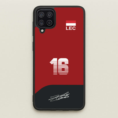 Leclerc - F1  - F1 Phone Case for Galaxy A12