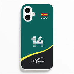Alonso - F1  - F1 Phone Case for iPhone 16 Plus