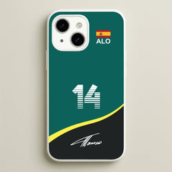 Alonso - F1  - F1 Phone Case for iPhone 15