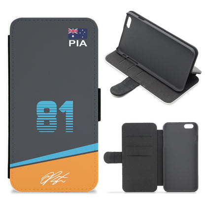 Piastri - F1 Flip / Wallet Phone Case