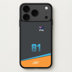 Piastri - F1 Phone Case for iPhone 17 Pro