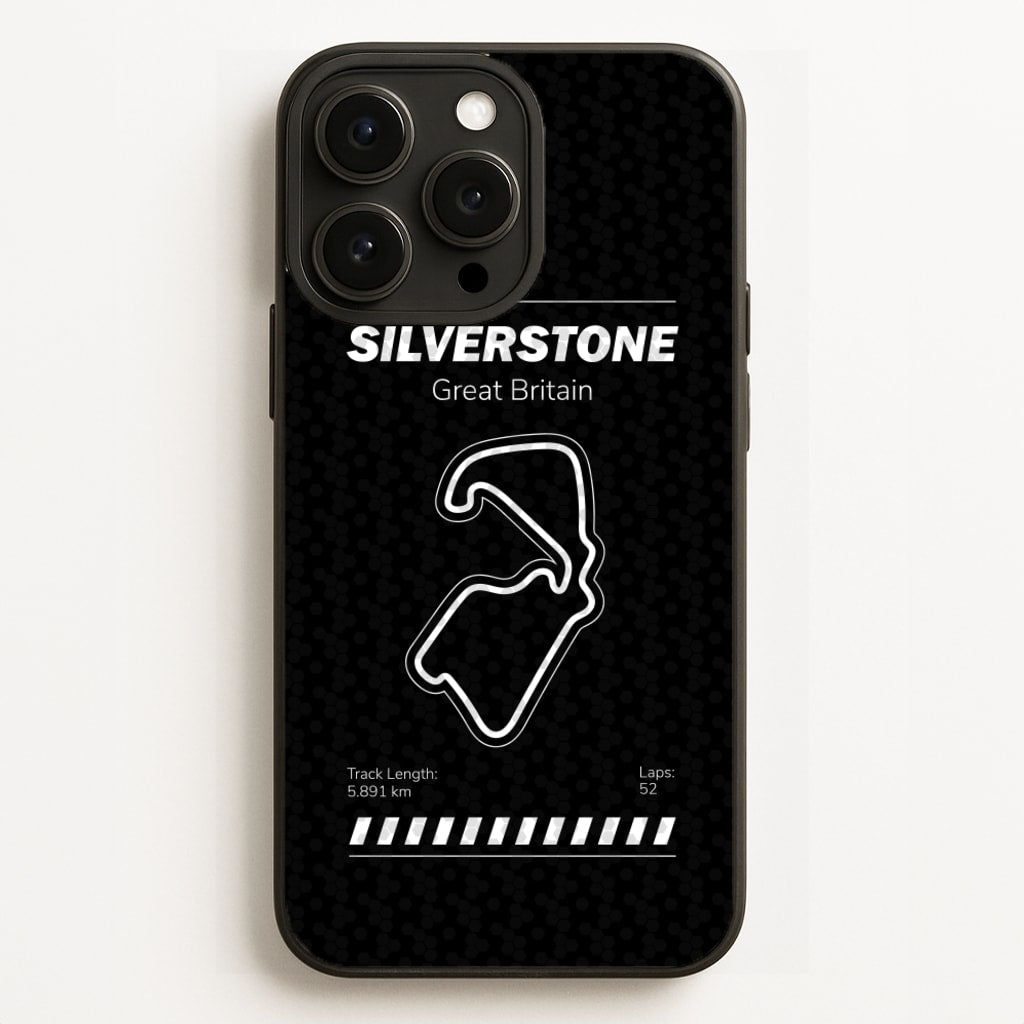 Silverstone Circuit  - F1 Phone Case for iPhone 16 Pro Max