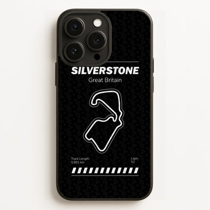 Silverstone Circuit  - F1 Phone Case for iPhone 16 Pro Max