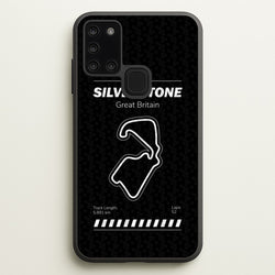 Silverstone Circuit  - F1 Phone Case for Galaxy A21s