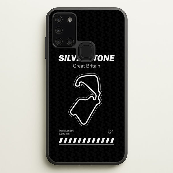 Silverstone Circuit  - F1 Phone Case for Galaxy A21s