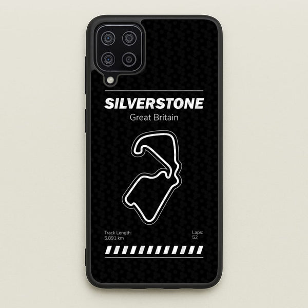 Silverstone Circuit  - F1 Phone Case for Galaxy A12