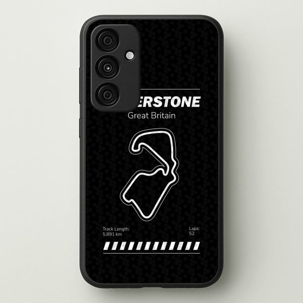 Silverstone Circuit  - F1 Phone Case for Galaxy A35