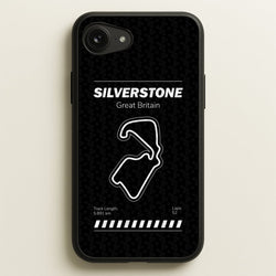 Silverstone Circuit  - F1 Phone Case for iPhone 16e