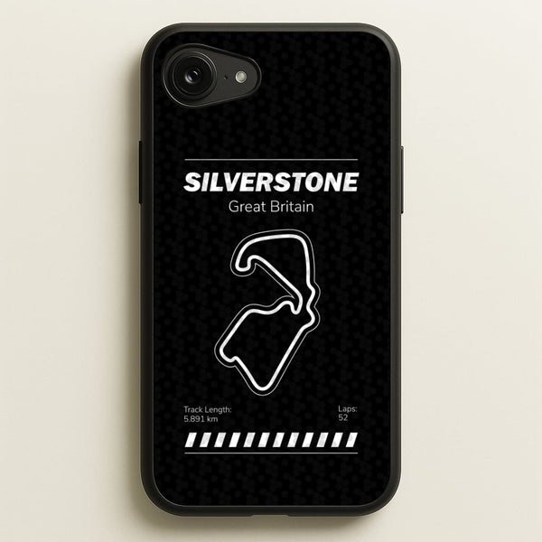 Silverstone Circuit  - F1 Phone Case for iPhone 16e