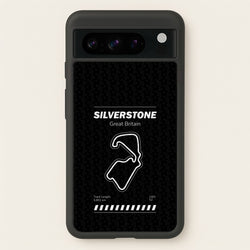 Silverstone Circuit  - F1 Phone Case for Google Pixel 8 Pro