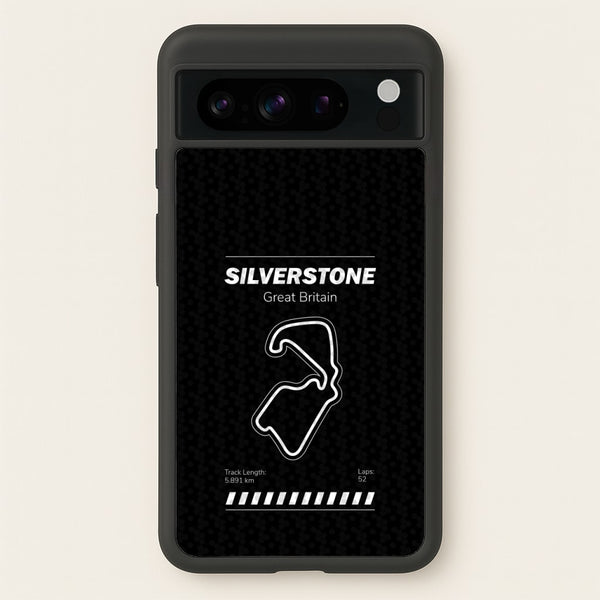 Silverstone Circuit  - F1 Phone Case for Google Pixel 8 Pro