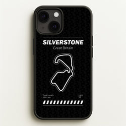 Silverstone Circuit  - F1 Phone Case for iPhone 13 Mini