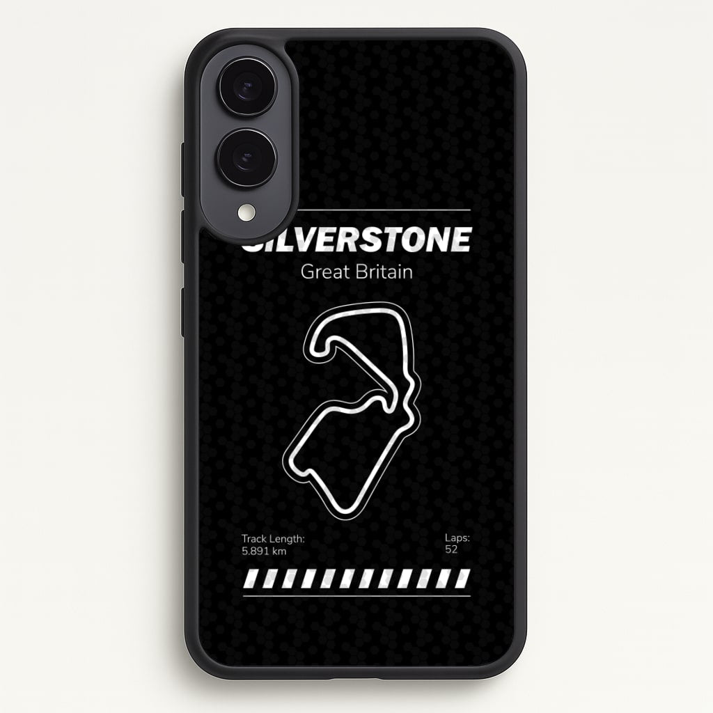 Silverstone Circuit  - F1 Phone Case for Galaxy S25 Edge