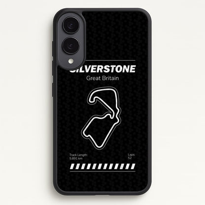 Silverstone Circuit  - F1 Phone Case for Galaxy S25 Edge