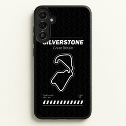 Silverstone Circuit  - F1 Phone Case for Galaxy A34