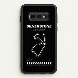 Silverstone Circuit  - F1 Phone Case for Galaxy S10e