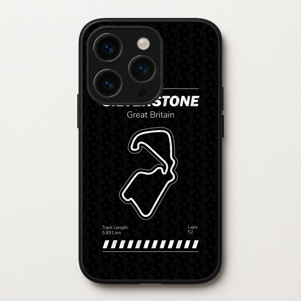 Silverstone Circuit  - F1 Phone Case for iPhone 15 Pro Max