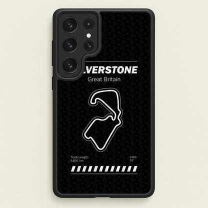 Silverstone Circuit  - F1 Phone Case for Galaxy S22 Ultra