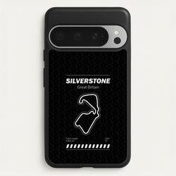 Silverstone Circuit  - F1 Phone Case for Google Pixel 9 Pro XL