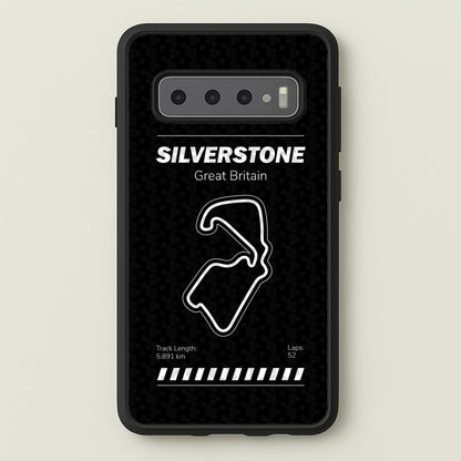 Silverstone Circuit  - F1 Phone Case for Galaxy S10