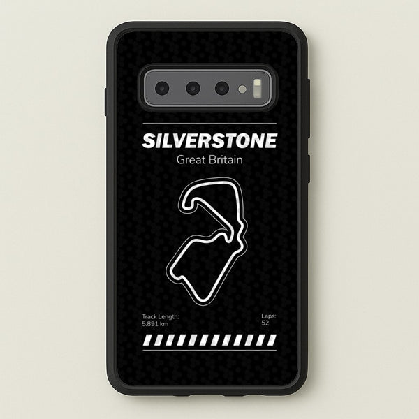 Silverstone Circuit  - F1 Phone Case for Galaxy S10