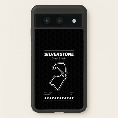 Silverstone Circuit  - F1 Phone Case for Google Pixel 8a