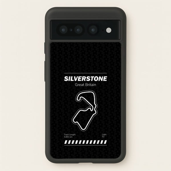 Silverstone Circuit  - F1 Phone Case for Google Pixel 7 Pro