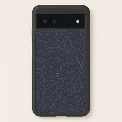 Track Outlines Gray  - F1 Phone Case for Google Pixel 7a