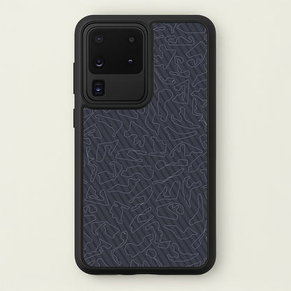 Track Outlines Gray  - F1 Phone Case for Galaxy S20 Ultra
