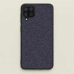 Track Outlines Gray  - F1 Phone Case for Galaxy A12