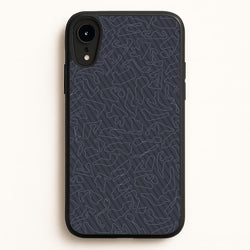 Track Outlines Gray  - F1 Phone Case for iPhone XR