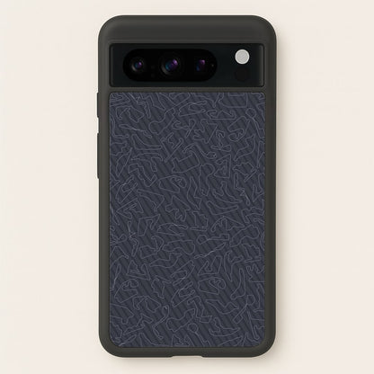 Track Outlines Gray  - F1 Phone Case for Google Pixel 8 Pro