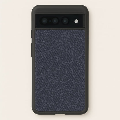 Track Outlines Gray  - F1 Phone Case for Google Pixel 7 Pro