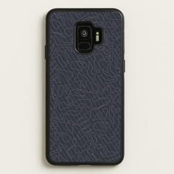 Track Outlines Gray  - F1 Phone Case for Galaxy S9
