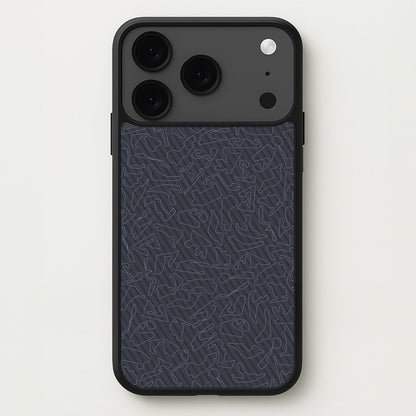 Track Outlines Gray Phone Case for iPhone 17 Pro