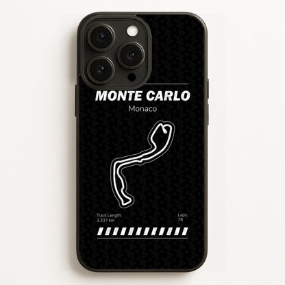Monte Carlo Circuit  - F1 Phone Case for iPhone 16 Pro Max