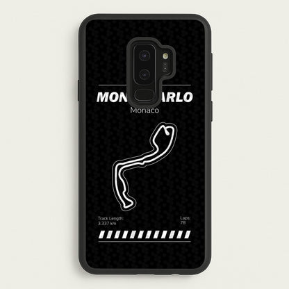 Monte Carlo Circuit  - F1 Phone Case for Galaxy S9 Plus