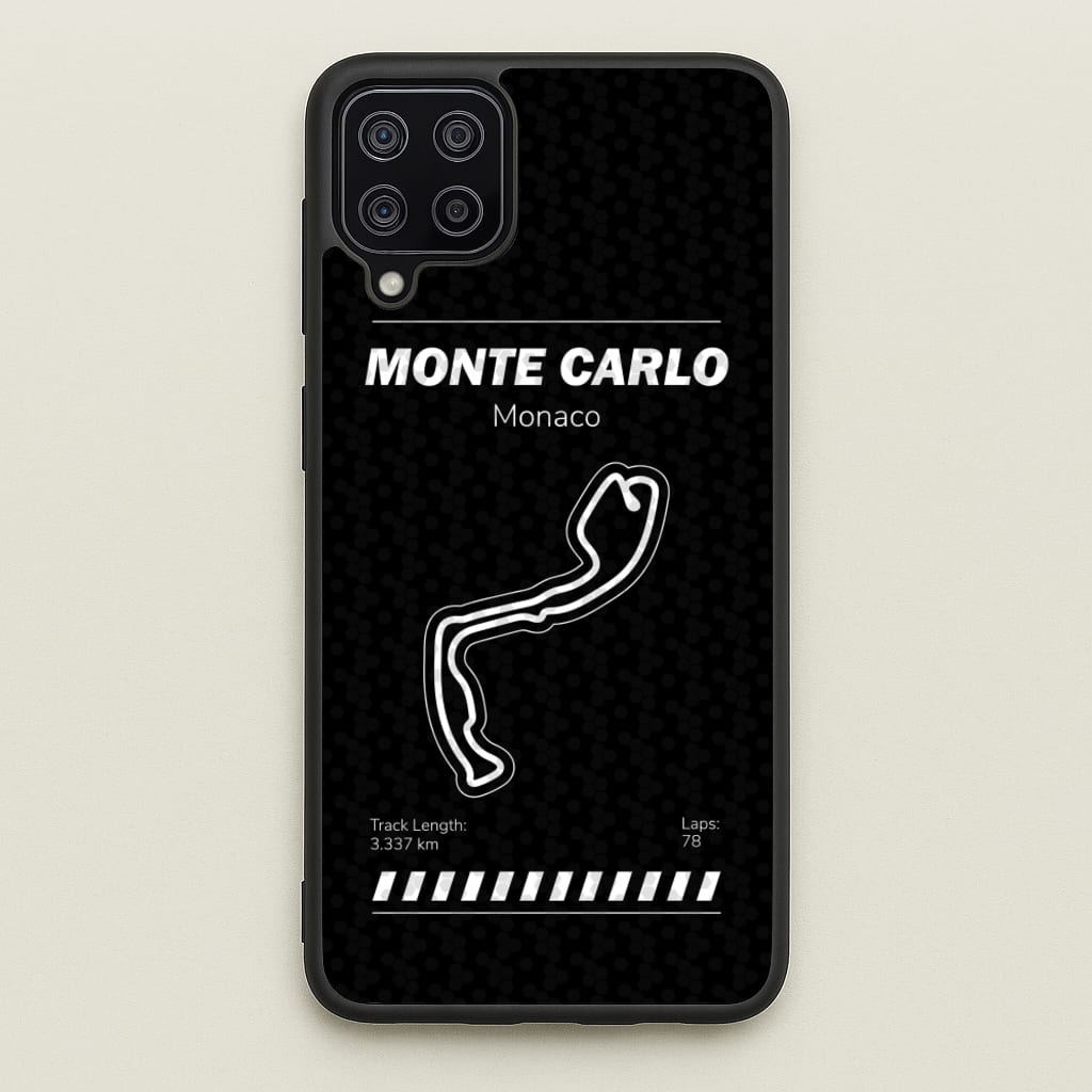 Monte Carlo Circuit  - F1 Phone Case for Galaxy A12