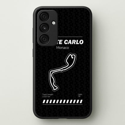 Monte Carlo Circuit  - F1 Phone Case for Galaxy A55